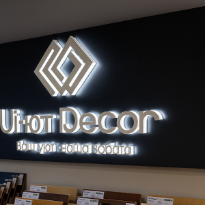 Световая табличка Ui-ют Decor