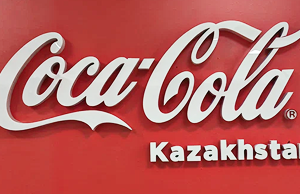 Интерьерная табличка Coca-Cola Kazakhstan