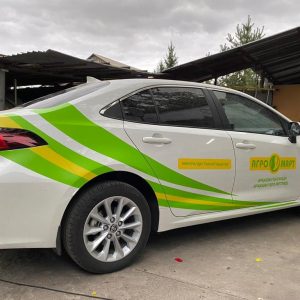 Реклама на легковых авто